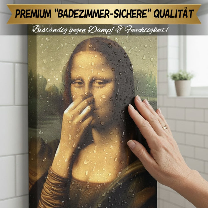 Mona Lisa Bathroom Canvas
