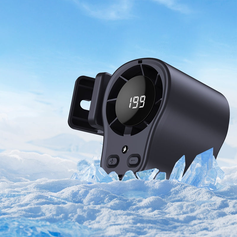 Mini-Ventilator mit Lüftungsklammer für Auto und Schreibtisch