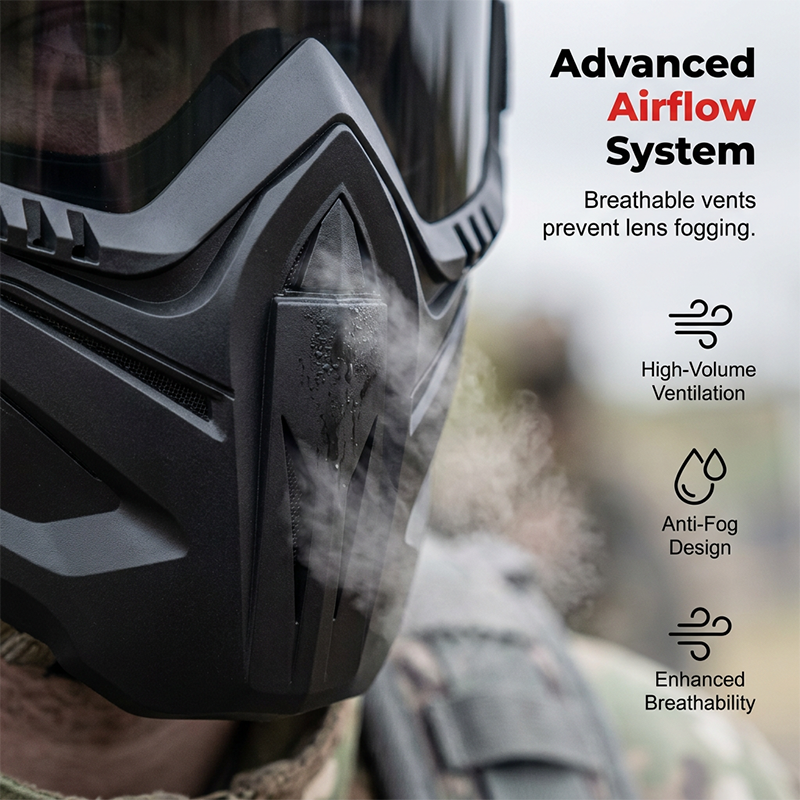 Multifunctional face protection for welding and motorcycling