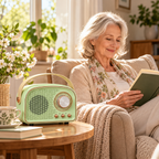 Bluetooth-Lautsprecher Retro-Design mit FM-Radio