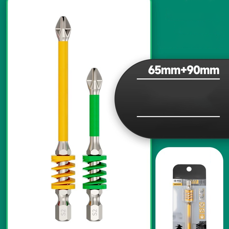 Schraubendreher-Bits mit Magnet und Rutschfest-Spitze