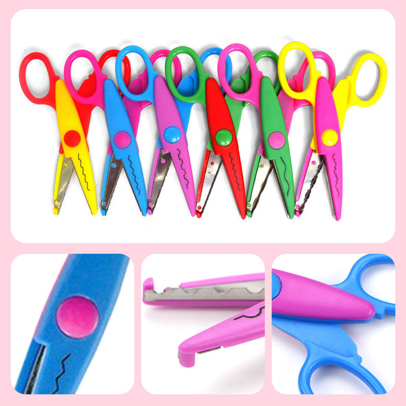 Pattern Scissors Set with 6 Scissors – Decorative Cuts for Kids