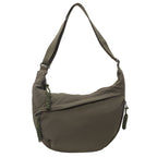Nylon Crossbody Bag with Multiple Compartments – Lightweight and Practical