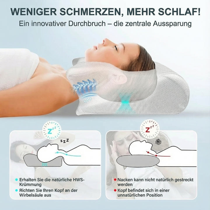 Ergonomisches Memory-Kissen -   Mivoza Deutschland