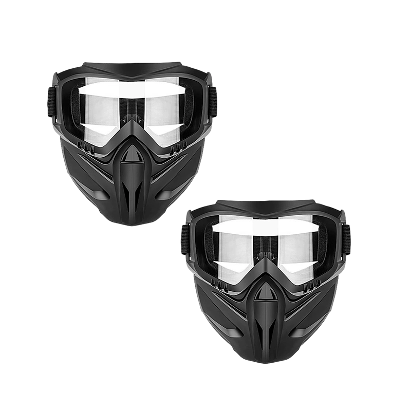 Multifunctional face protection for welding and motorcycling