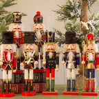 Holz-Nussknacker Soldatenfigur – Weihnachtsdekoration