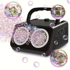 Bubble machine with 26 nozzles