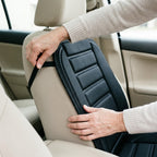 Car heated seat cushion, 12 V – heated back and seat, 2 heat settings, 97 x 48 cm