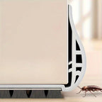 Adjustable door seal against drafts and heat loss