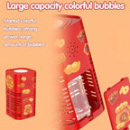 LED Bubble Machine with Light Effects – Battery-Powered for Outdoor Use