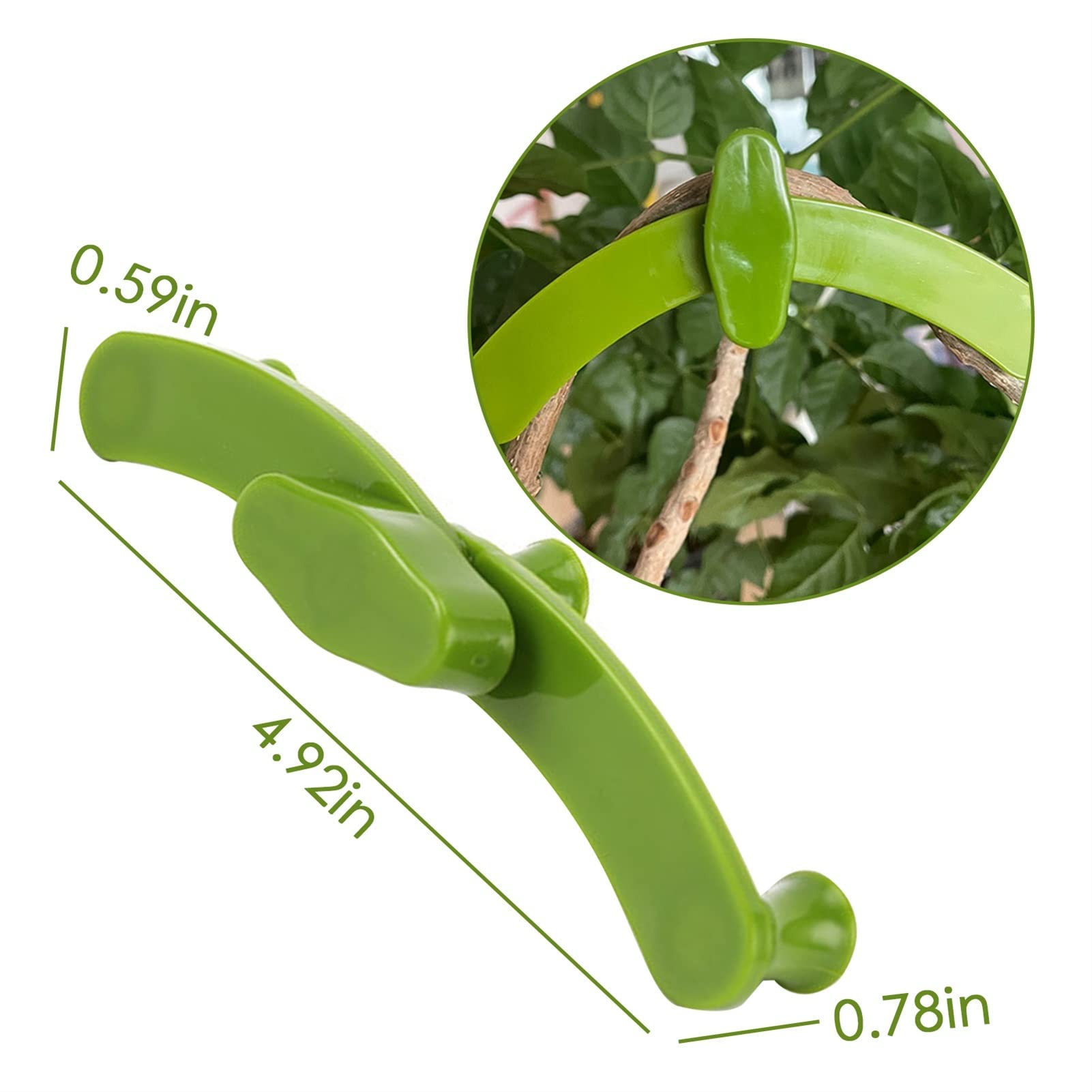 Adjustable plant support for training and growth guidance