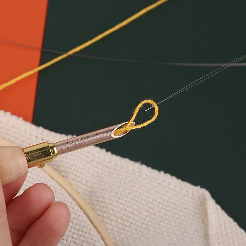 Punch Needle Set – Ergonomisch für Stickerei und Häkelarbeiten