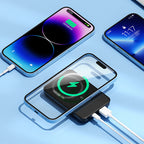 Powerbank 20000mAh kabellos mit 22,5W Schnellladung