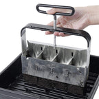 Soil Block Maker Made of Stainless Steel – No Plastic Pots Needed