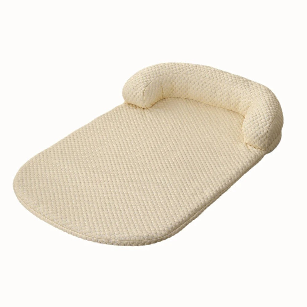 Cooling mat for pets with silk cover