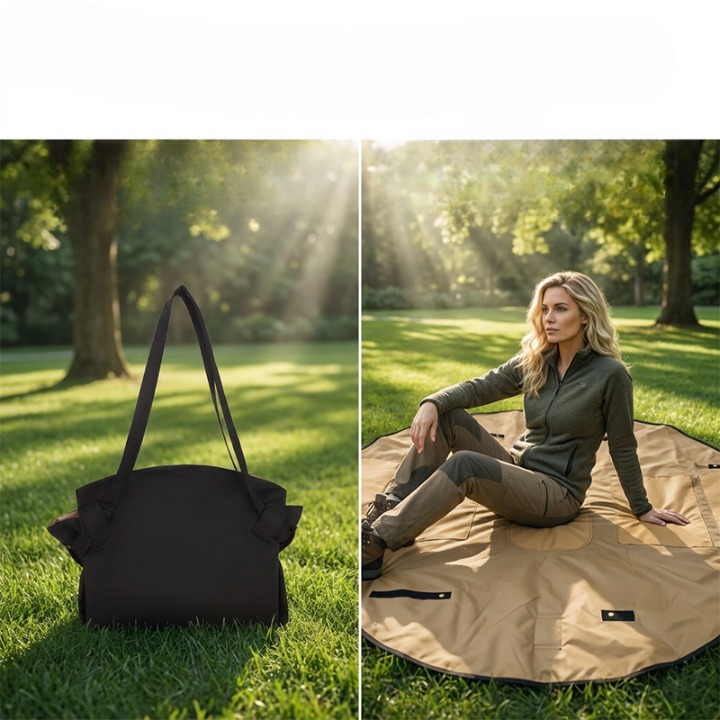Picknickdecke als Tasche – 2-in-1 Outdoor-Matte zum Mitnehmen