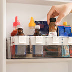 Adjustable Refrigerator Organizer – Order for Bottles and Spices