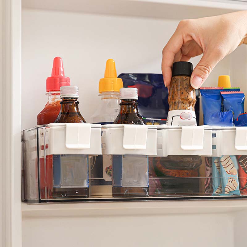 Adjustable Refrigerator Organizer – Order for Bottles and Spices