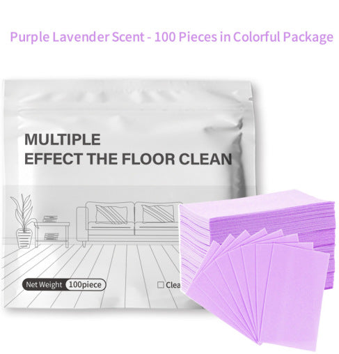 Floor Cleaning Wipes Water-Soluble Cleaning Sheets
