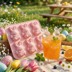 Eiswürfelform Silikon Highland-Kuh mit 6 Mulden