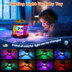 Rotating Baby Night Light Projector with Music