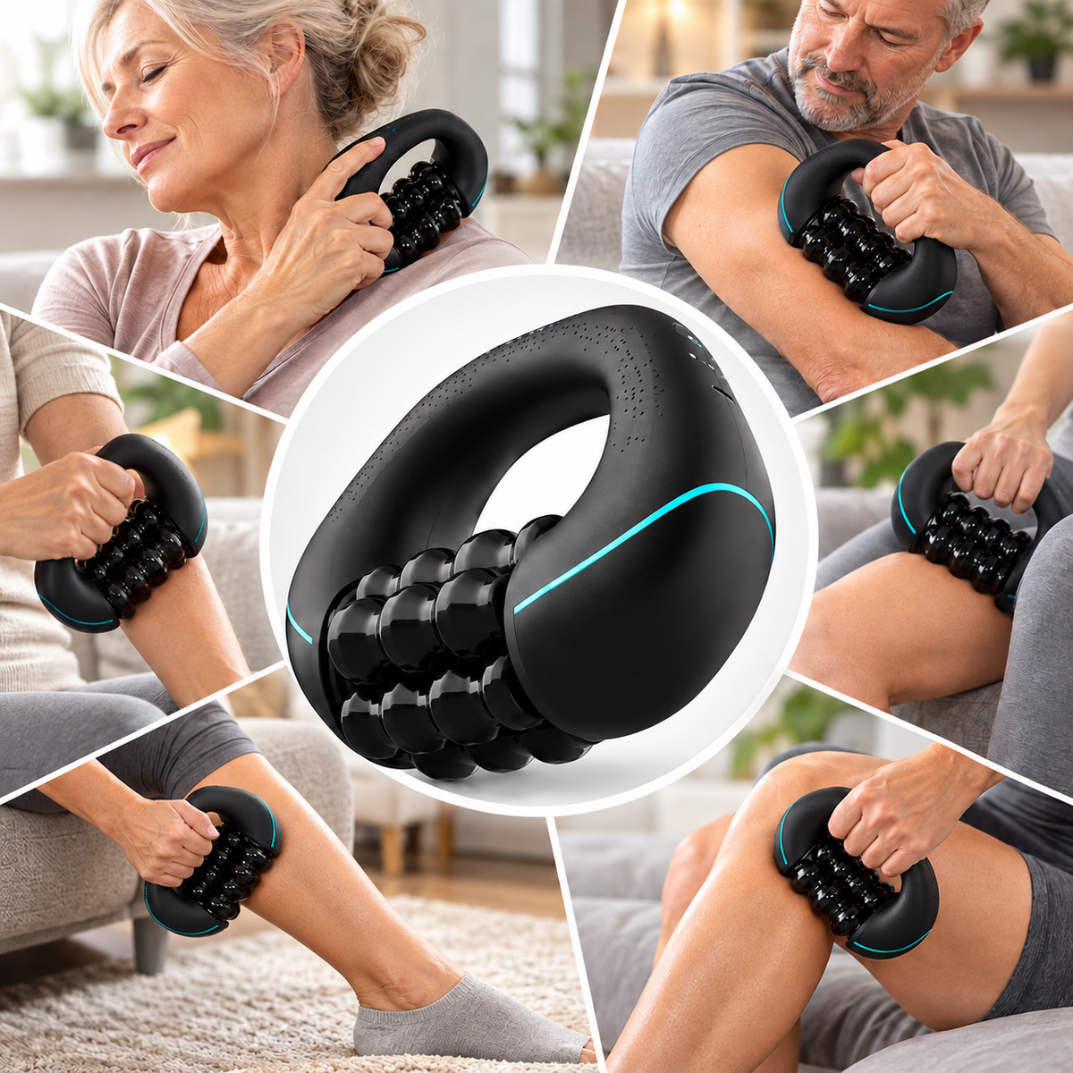 Massagegerät Muskelroller elektrisch – Tiefengewebe-Massage