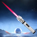 Gas lighter with 360° nozzle and metal housing