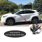 Car Running Board with Emergency Hammer – Entry Aid for Roof Rack