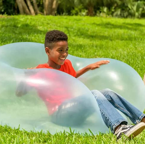 Bubble ball for indoor & outdoor use – fillable with water, supports up to 122 kg