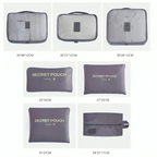 7-piece Travel Organizer Set