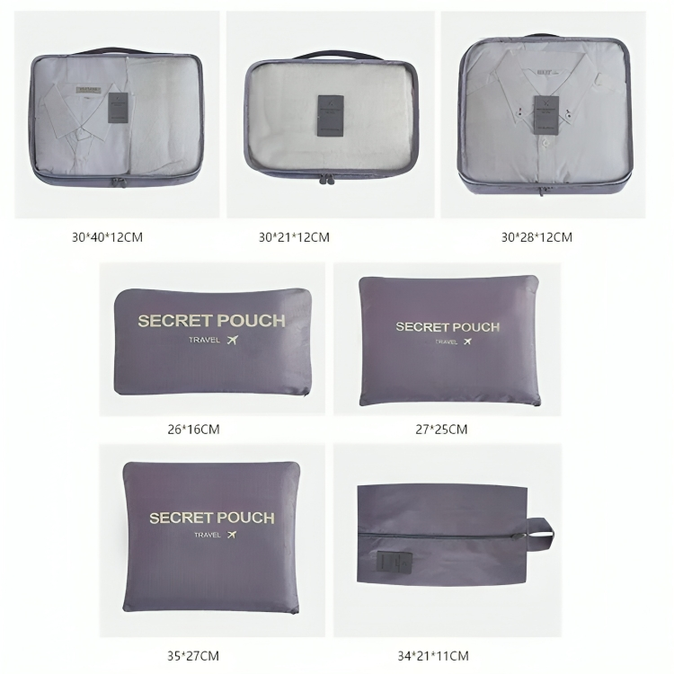 7-piece Travel Organizer Set
