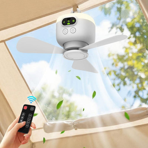 Deckenventilator mit LED-Licht und Fernbedienung