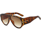 Aviator Oversized Sunglasses with UV400 Protection