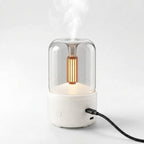 Aroma-Diffuser mit Kerzenlicht-Effekt und Luftbefeuchter