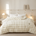 Fleece Bettdecke Milchvelours – Kuschelweich