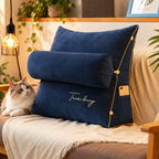 Rückenstützkissen Keilform ergonomisch – Stützkissen für Bett und Sofa