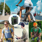Fan Clip for Belt – Hands-Free Wearable with USB Charging