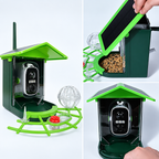 Vogelfutterhaus mit HD-Kamera und Nachtsicht