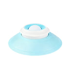 Bowl with floating ball for slow feeding