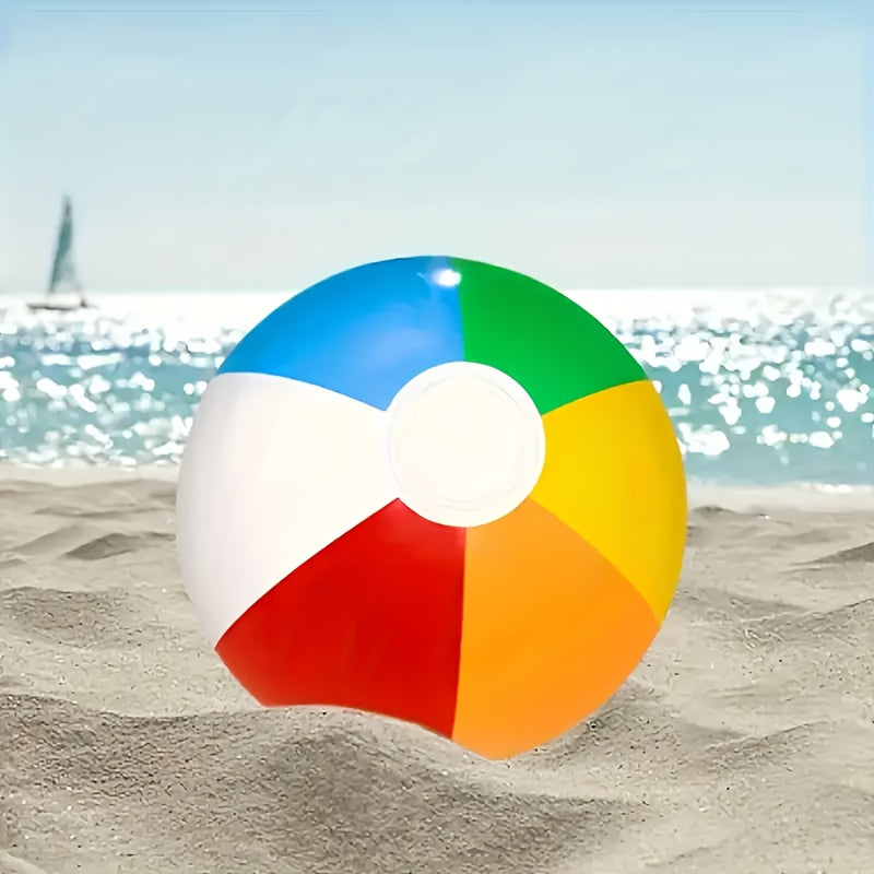 Wasserball aufblasbar 22 cm – Mehrfarbig für Pool und Strand