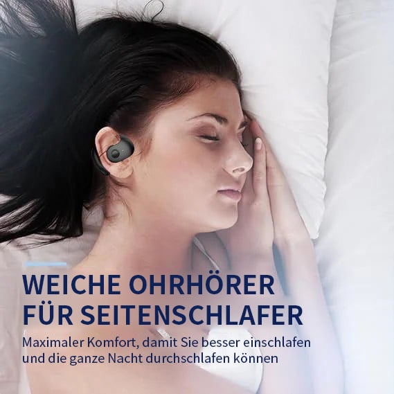Bluetooth-Kopfhörer kabellos mit Ohrhaken