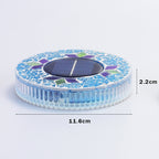 Solar garden lights mosaic design – 6 LEDs, up to 10 hours