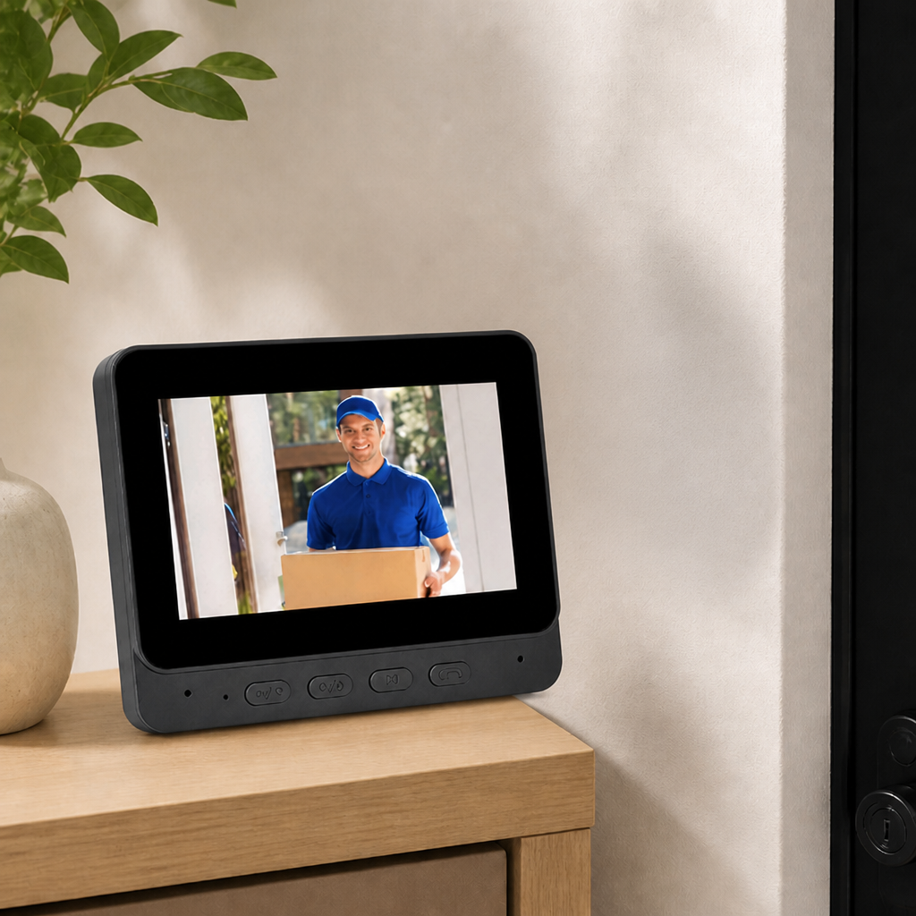 Video-Türklingel mit Nachtsicht und HD-Display