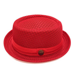 Sommer Pork Pie Hut Mesh atmungsaktiv für Damen und Herren