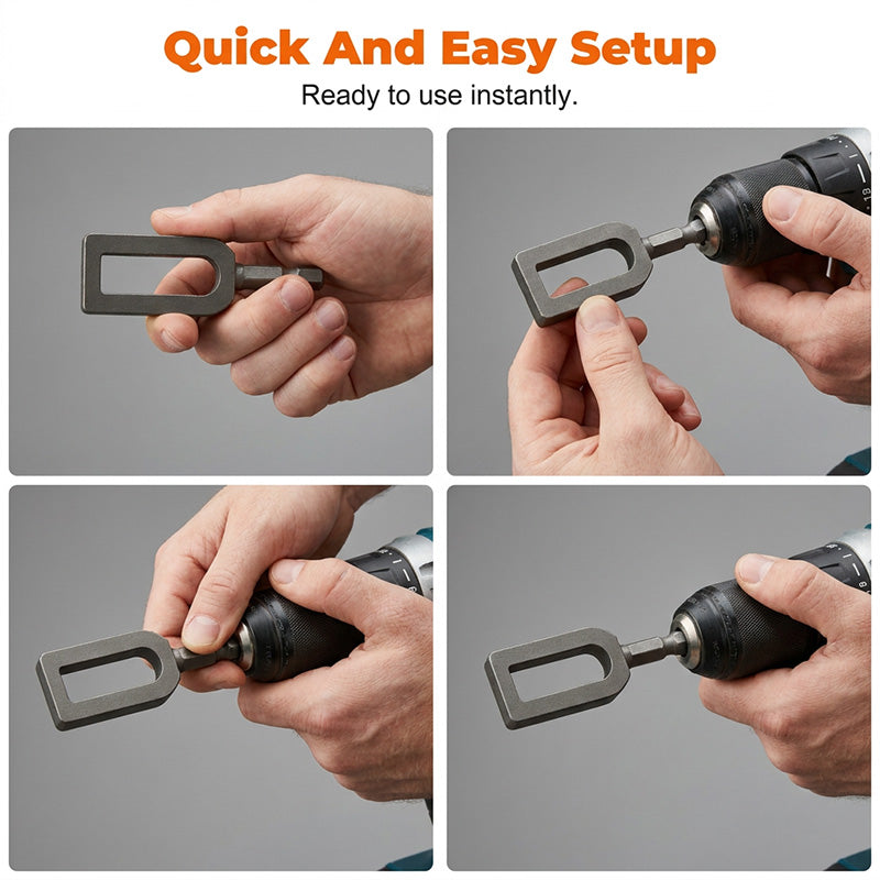 Wire Twisting Tool for Drills – Universal Hex Shank