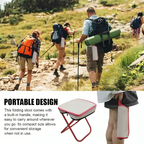 Klapphocker Outdoor Edelstahl – Leicht & Kompakt