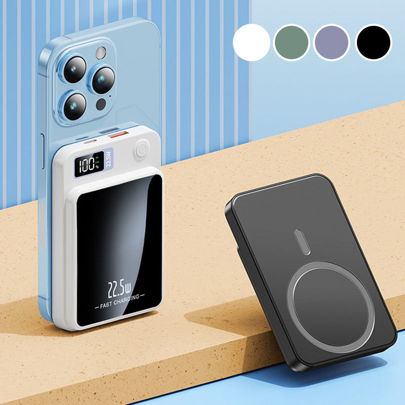Powerbank 20000mAh kabellos mit 22,5W Schnellladung