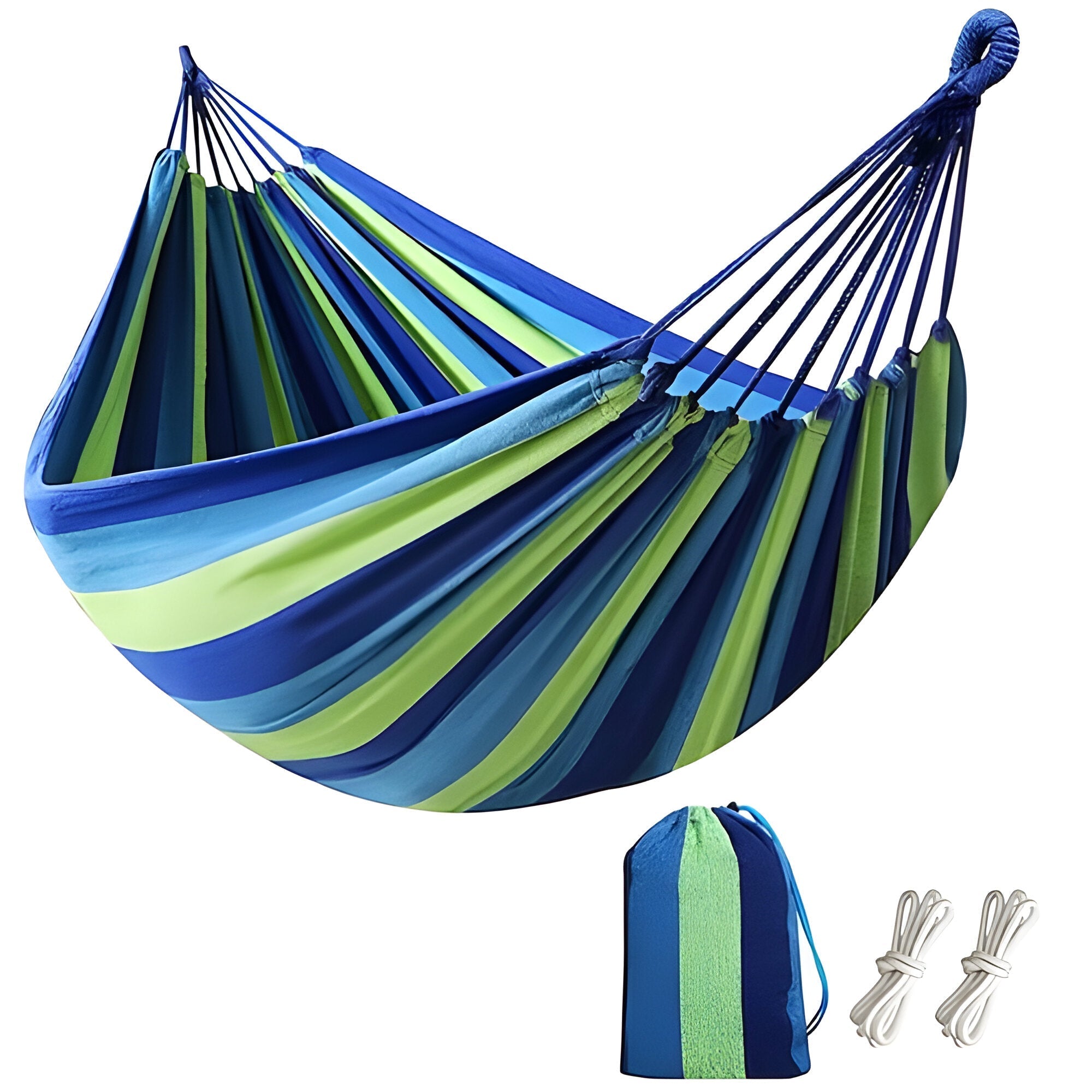 Ultralight Net Hammock with Carabiners