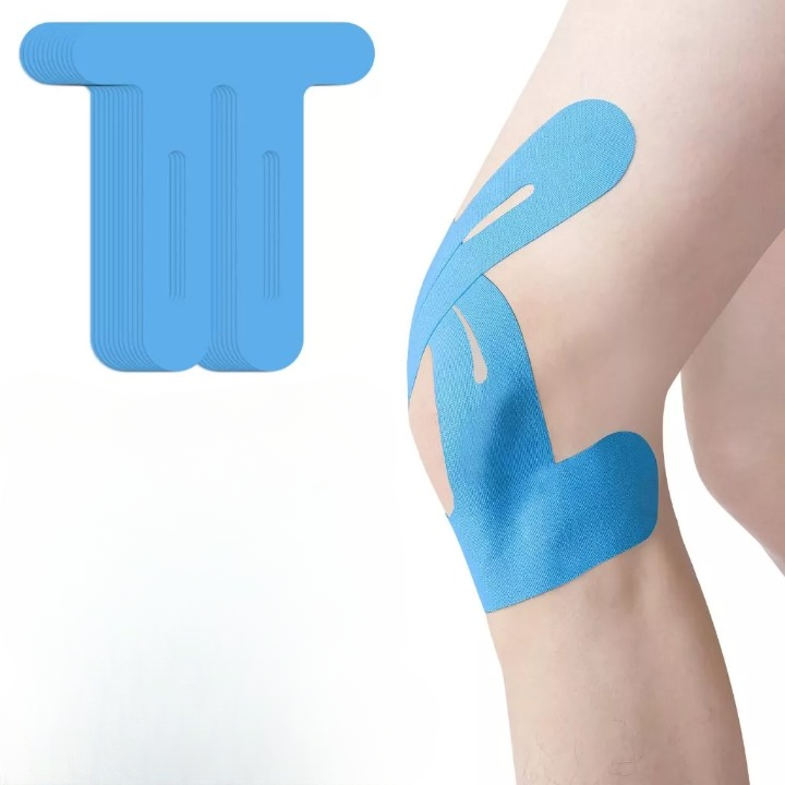 Pre-Cut Kinesiology Tape for Knee – Breathable & Comfortable