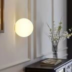 Wandlampe Glas rund mit G9-Fassung – Moderne Kugelform